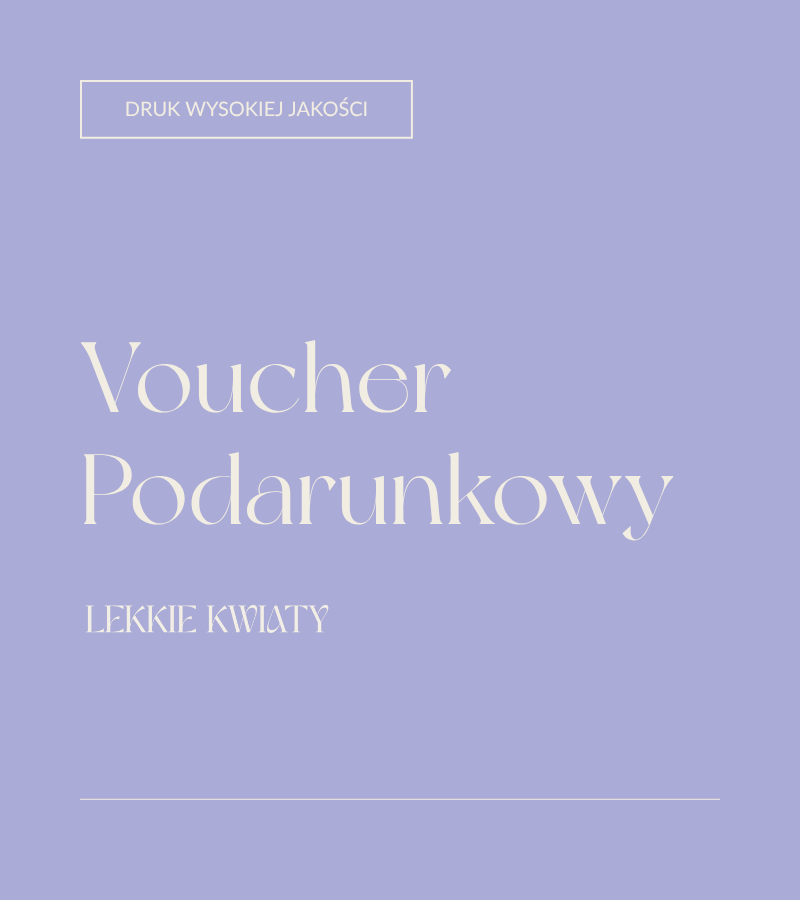 Lekkie Kwiaty_Voucher Podarunkowy